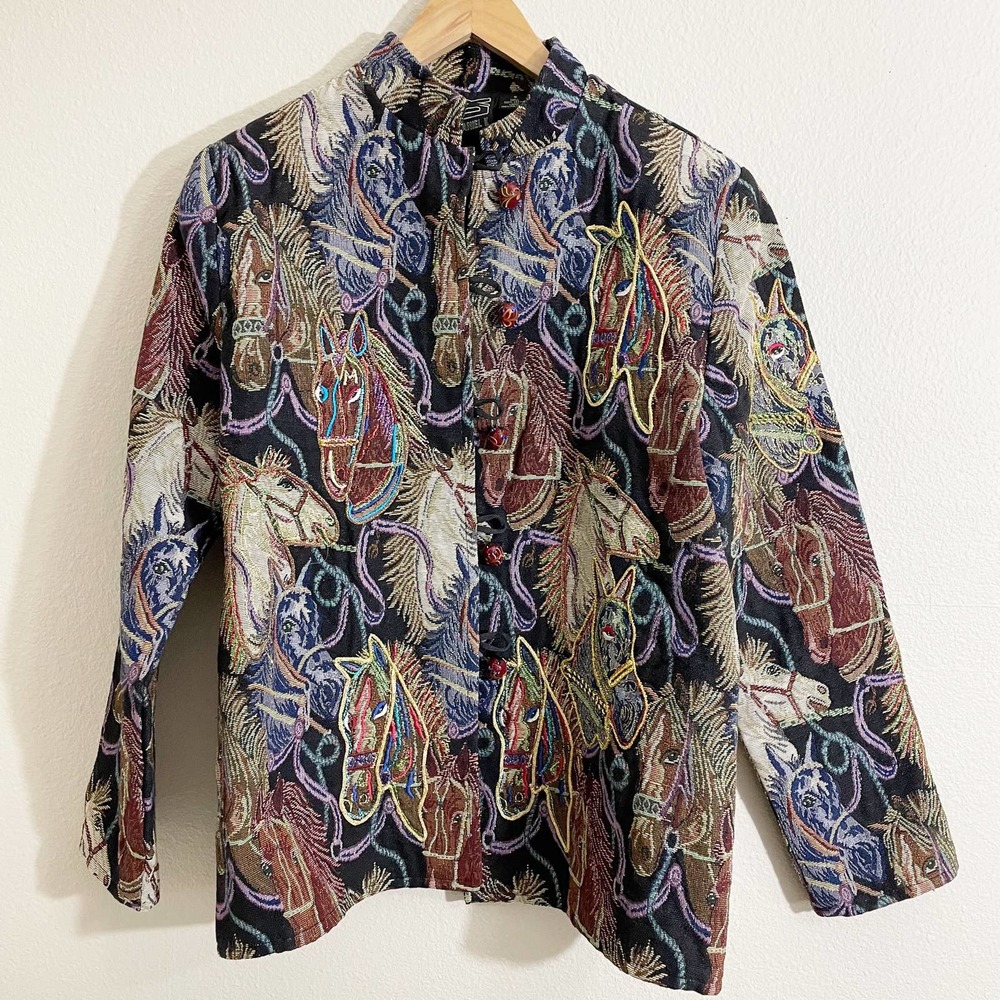 Vintage Daniel K Horse Jacket